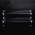 thumbnail image 4 of T Tulead 2 Tiers Acrylic Riser Rectangular Display Riser Stand Tabletop Clear Display Riser 3.9-inch Height Cupcake Riser Stand Perfume Display Riser, 4 of 5