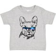 thumbnail image 3 of Inktastic French Bulldog Portrait with Sunglasses Boys or Girls Toddler T-Shirt, 3 of 5