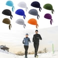 thumbnail image 2 of Breathable Sport Bandana Cap With Mesh Design Unisex Headwear Head Scarf Hat, 2 of 16
