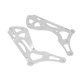 thumbnail image 2 of 1 par de láminas superiores de aluminio para WLtoys Control remoto RC Aircraft V912 V912A pieza de repuesto, 2 of 10