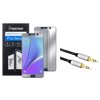 Insten Mirror Screen Protector for Samsung Galaxy Note 5 (+3.5mm Aux Auxiliary Audio Stereo Extension M/M Cable)