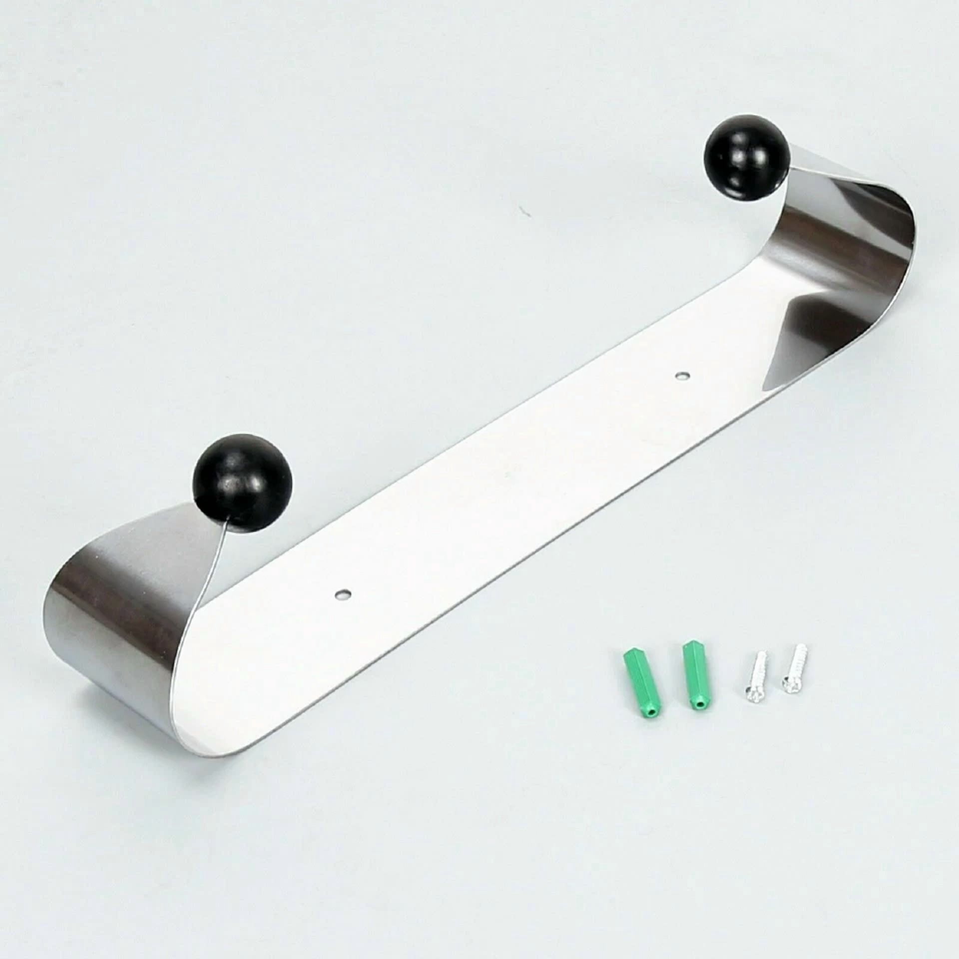 Paper Towel Holder Under Cabinet Wall Mount Steel Rack Kitchen Stainless Steel