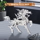 thumbnail image 3 of Rompecabezas de metal 3D Flaming Kirin para decoración del hogar de adultos, 3 of 7