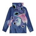 thumbnail image 4 of Stitch Hoodie with Pocket Cartoon Anime for Boys Girls Teens Gift, 4 of 6