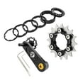 thumbnail image 1 of LOVIVER Bike Single Speed Cassette Cog Set Chain Tensioner with Wrenches Black 16T, 1 of 8