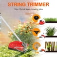 thumbnail image 3 of Floseru 2026 New Gas Weed Wacker, 52cc 5-in-1 Gas Weed Eater, String Trimmer, Hedge Trimmer, Pole Chainsaw with Extension Pole,Brush Cutter, Multi Functional Trimming Tools for Home Yard Garden, 3 of 12