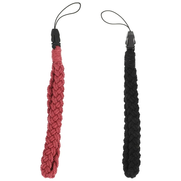 MasteelfCA 2pcs Phone Rope Wrist Lanyards Phone Hand Wrist Straps Decorative Ropes