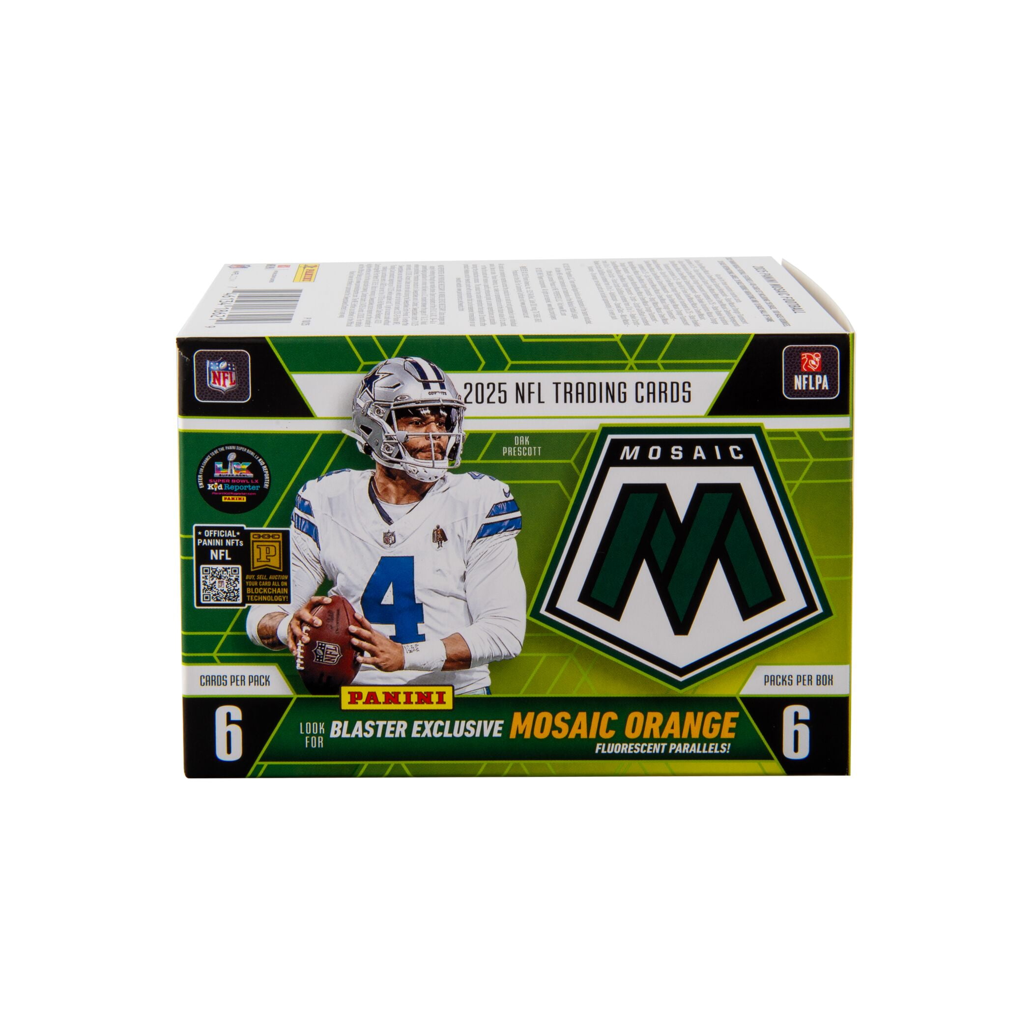 Panini 2025 NFL Mosaic Football Trading Card Blaster Box