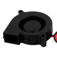 thumbnail image 2 of Unique Bargains 2Pcs 50x50x15mm Black Brushless 2Pin DC 12V 0.13A Blower Cooling Fan for PC Case, 2 of 3