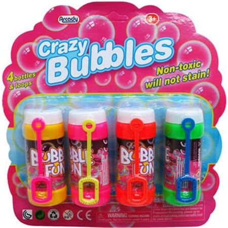 DDI 2131906 Crazy Bubbles - 4 Piece, Case of 24 - Walmart.com