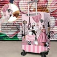 thumbnail image 3 of Travel Luggage Cover Suitcase Protector Fits 18-32 Inch Luggage Wheel Covers Patterned Travel Related Items Flower Luggage Protector Elastic Luggage Anti-scratch Suitcase Cover M, 3 of 6