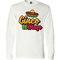 thumbnail image 3 of Inktastic Cinco De Mayo with Sombrero Long Sleeve T-Shirt, 3 of 5