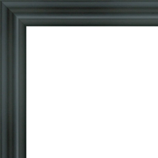 12x18 Swooped Black Wood Frame Great for Posters, Photos, Art Prints, Mirror, Chalk Boards