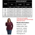 thumbnail image 6 of PinkBeautiM Womens Plus Size Tops Long Sleeve Shirts Crew Neck Casual Soft Blouse3 Pack, 6 of 6