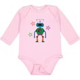 thumbnail image 3 of Inktastic Funny Robotics Team Robot Boys or Girls Long Sleeve Baby Bodysuit, 3 of 5