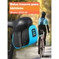 thumbnail image 1 of Bolsa Para Asiento Trasera De Bicicleta VIMI Impermeable Sillín Azul, 1 of 6
