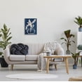 thumbnail image 2 of Stupell Industries Blue Plant Herbs Outline Graphic Art Gray Framed Art Print Wall Art, Design by June Erica Vess, 2 of 7