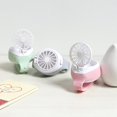 thumbnail image 3 of Ventilador recargable por Usb con cómoda correa para la muñeca, miniventilador portátil con Control de ventilador en forma de reloj para viajes en interiores o exteriores, 3 of 5