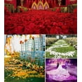 thumbnail image 3 of Nvzi 1000 piezas de pétalos de rosa artificiales para decoración de bodas y fiestas, color azul bebé, 3 of 3