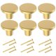 thumbnail image 1 of Tiradores de Perillas de Gabinete de Cocina LUVCLS Aluminio 6 Piezas, 1 of 1