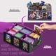 thumbnail image 5 of Caja de almacenamiento para cartas Oneyus MTG Masiva 3600+ de cuero negro y púrpura, 5 of 8