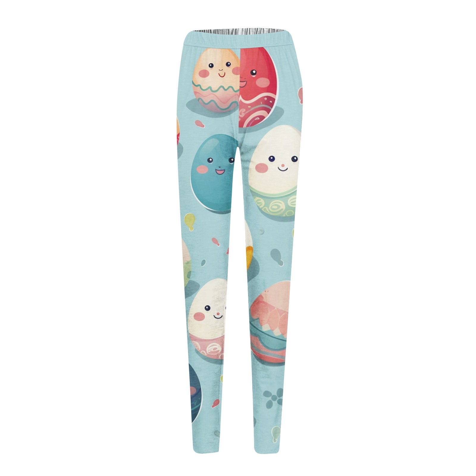 Knosfe Easter Leggings for Women Tummy Control Rabbits Bunny