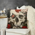 thumbnail image 2 of YINGXI Halloween Pillow Covers, Style Pumpkins Halloween Decorations Home Decor 20x20in, 2 of 5