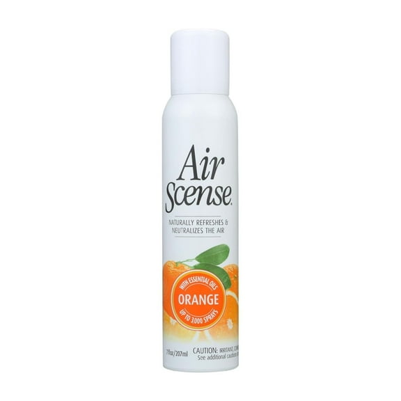 Air Freshener Orange - Case of 4, 7 oz - Natural Oil Spray - Non-Aerosol - Cruelty-Free - Plant Based Aromatherapy for Odor Neutralizing Default