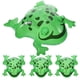 thumbnail image 1 of Juego de 4 ranas inflables con luz para saltar, decoración para fiestas en la piscina, globos con luz para los ojos., 1 of 7