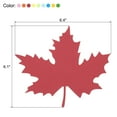 thumbnail image 2 of Unique Bargains Maple Leaf Cutouts Paper Leaves, Colorful Leaf Cutout for Classroom Decoration, 72 Pack, 2 of 8