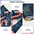 thumbnail image 6 of FORMRS Boys Pajama Pants with Pockets Size 13-14Y Kids Lounge Sleep Bottoms, Floral Flamingo, 6 of 8