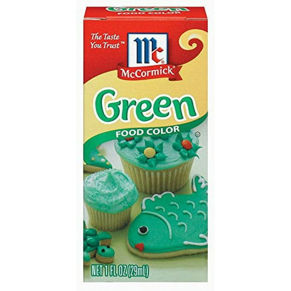 McCormick Green Food Color (Pack of 24)