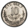 thumbnail image 3 of 1900-Zs Mexico Silver 10 Centavos MS-63 NGC, 3 of 3