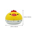 thumbnail image 4 of 1pc Cartoon Chick Modeling Timer Mechanical Cooking Timer Tool Timing Device, 4 of 4