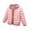 Pink, variant on breaise Winter Down Coats for Kids Baby Boys Girls Light Puffer Padded Jacket Hooded Fleece Jackets Toddler Outerwear 12Months-6Years