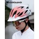 thumbnail image 4 of Casco de Bicicleta Ajustable Odoland para Adultos Rosa y Blanco, 4 of 6