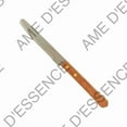 thumbnail image 3 of AME D’ESSENCE Steak Knives, Stainless Steel, 4.5 Inch Serrated Edge, Round Tip, Wooden Handle, 144-Pack,, 3 of 4