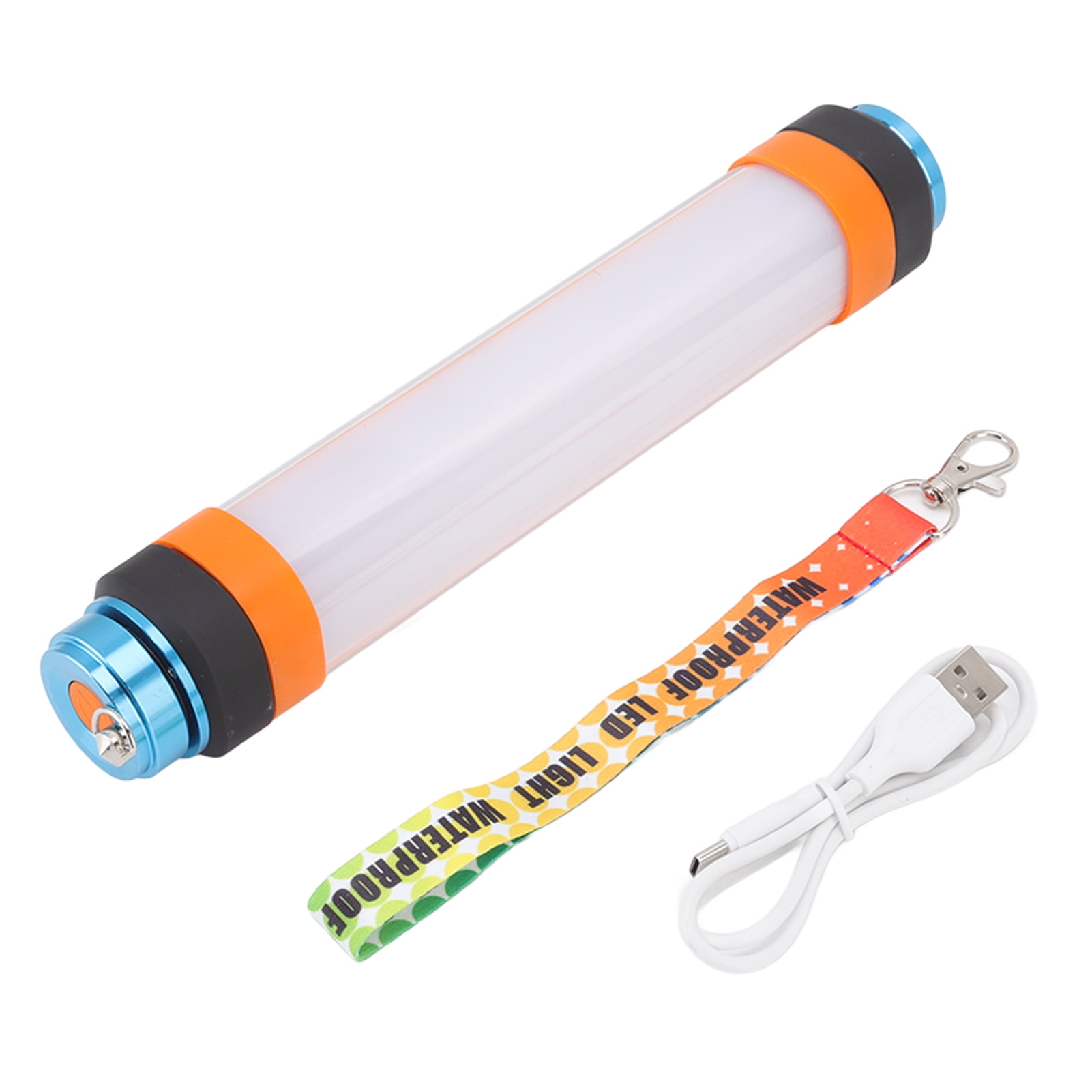 Luz LED de Camping, 6 niveles de brillo, IP68, luz de trabajo magnética