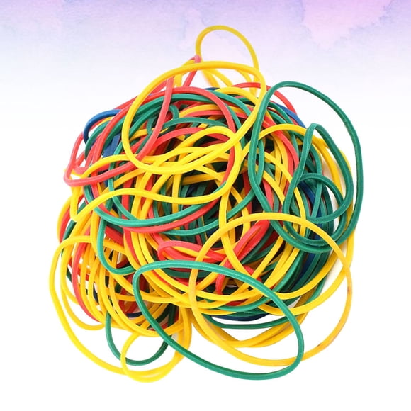 FUTUREORYY Colorful Elastic Rubber Bands for Use Made from Flexible Rubber Assorted Color Large Size