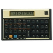 Angle View: HP 12C Financial Calculator, 10-Digit LCD