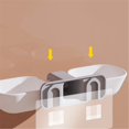 thumbnail image 6 of Goowood Elevated Dog Bowls Wall Mounted Raised Cat Bowls Double Detachable Anti Vomiting Pet Bowl Set for Indoor Cats and Dogs Comfortable Feeding, 6 of 8