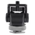 thumbnail image 3 of Durable Hot Shoe Mount, Camera Monitor Mount, Anti-Rust Camera Hot Shoe, For Light Monitoring For Photography Lovers, 3 of 8