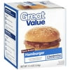 Great Value Gv Flame-broiled Burger Sandwich