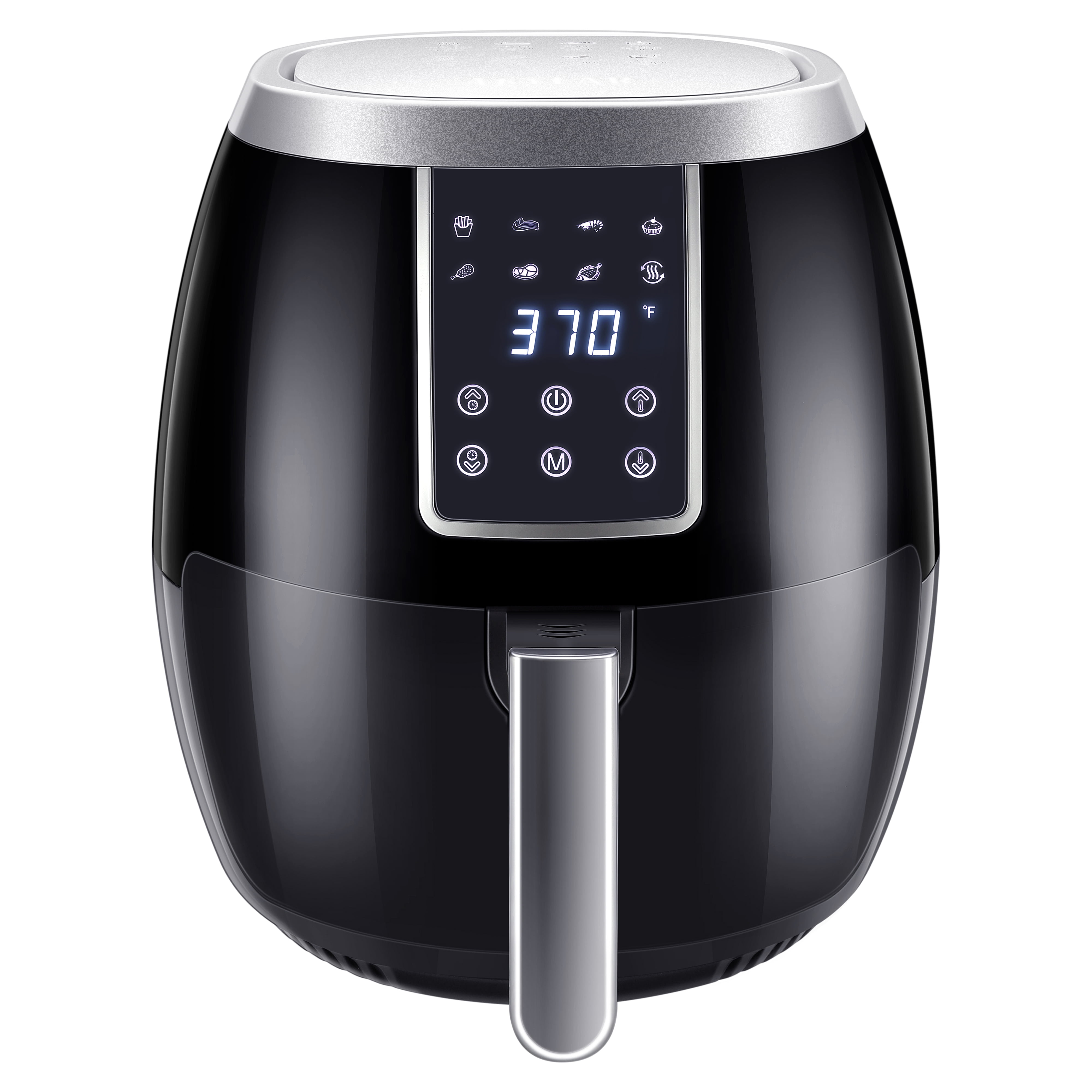 AKYLAR OilLess Air Fryers, 8in1 Air Fryer, 6.3Qt , Digital Time and