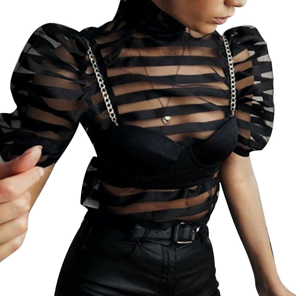 black evening tops for ladies