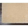 thumbnail image 4 of Malibu Shag Solid Cream Area Rug, 4 of 6