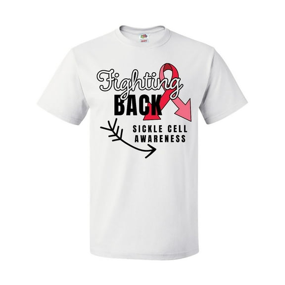Inktastic Sickle Cell Awareness Fighting Back T-Shirt