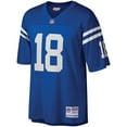 thumbnail image 2 of Men's Mitchell & Ness Peyton Manning Royal Indianapolis Colts Big & Tall 1998 Retired Player Replica Jersey, 2 of 3