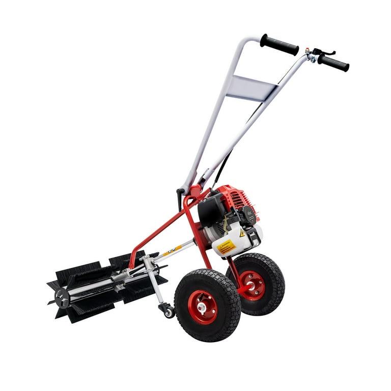 ボニック Loyalheartdy 43CC 1.7HP Walk-Behind Sweeper 2 Stroke Air-cooled