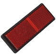 thumbnail image 5 of 10X Rectangle Red Reflectors Universal for Motorcycles ATV Bikes Dirt Bikes,10 Pcs x Reflective sheet (With mounting screw on back for easy installation.),Red, 5 of 5